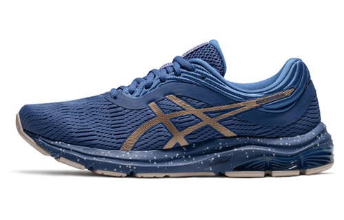 Asics gel pulse - 11, blue/gold